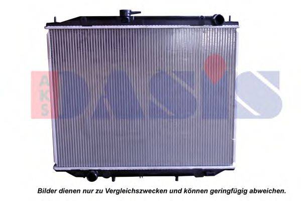 Радиатор, охлаждение двигателя AKS DASIS 072290N