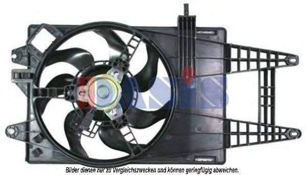 Вентилятор, охлаждение двигателя AKS DASIS 088083N