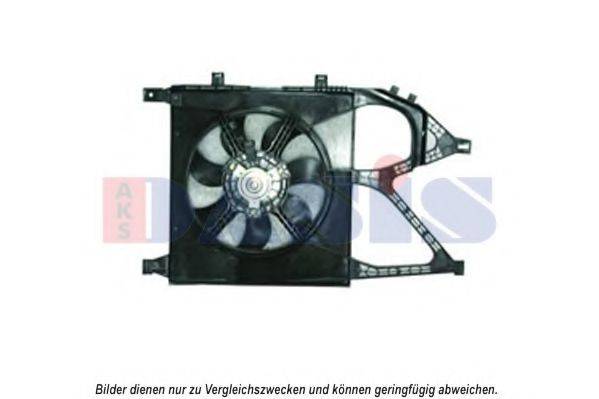 Вентилятор, охлаждение двигателя AKS DASIS 158049N