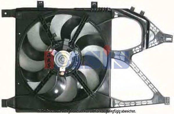 Вентилятор, охлаждение двигателя AKS DASIS 158051N