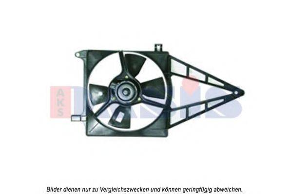 Вентилятор, охлаждение двигателя AKS DASIS 158057N