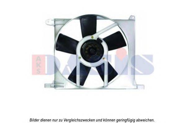 Вентилятор, охлаждение двигателя AKS DASIS 158300N