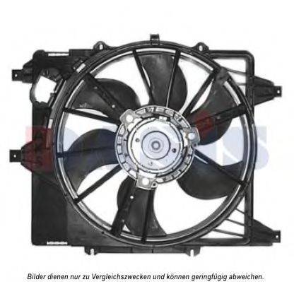 Вентилятор, охлаждение двигателя AKS DASIS 188210N