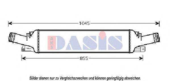 AKS DASIS 487025N Интеркулер