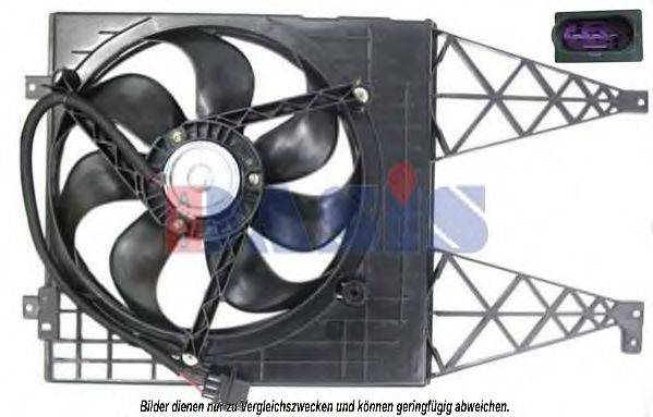 Вентилятор, охлаждение двигателя AKS DASIS 488004N