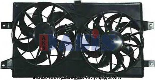 Вентилятор, охлаждение двигателя AKS DASIS 528021N