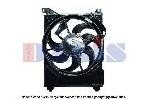 Вентилятор, охлаждение двигателя AKS DASIS 568025N