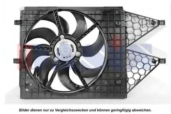 Вентилятор, охлаждение двигателя AKS DASIS 048117N