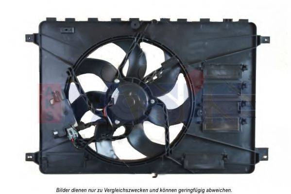 Вентилятор, охлаждение двигателя AKS DASIS 098134N