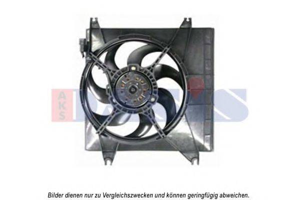 Вентилятор, охлаждение двигателя AKS DASIS 568057N
