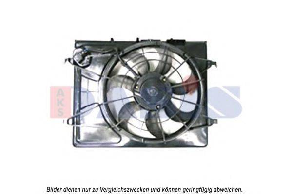 Вентилятор, охлаждение двигателя AKS DASIS 568060N