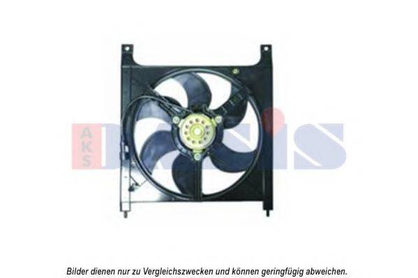 Вентилятор, охлаждение двигателя AKS DASIS 158097N