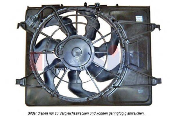 Вентилятор, охлаждение двигателя AKS DASIS 518070N