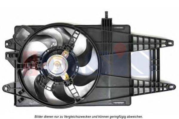 Вентилятор, охлаждение двигателя AKS DASIS 088136N