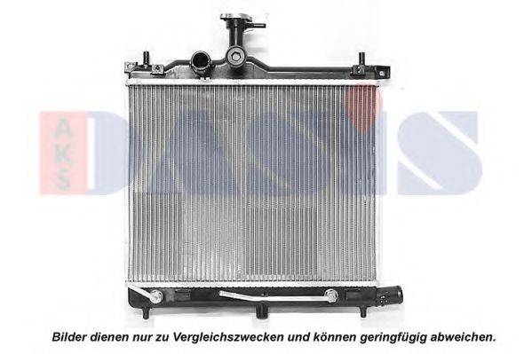 Радиатор, охлаждение двигателя AKS DASIS 510178N