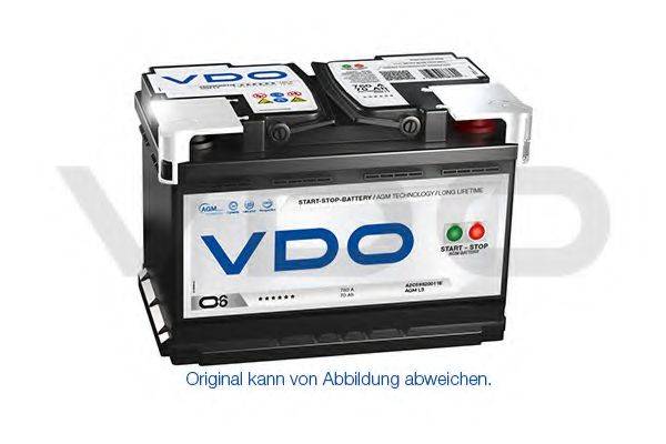 VDO A2C59520010D Стартерная аккумуляторная батарея; Стартерная аккумуляторная батарея