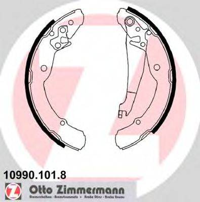 ZIMMERMANN 109901018 Комплект тормозных колодок