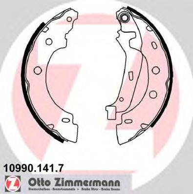 ZIMMERMANN 109901417 Комплект тормозных колодок