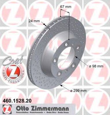 ZIMMERMANN 460152820 Тормозной диск
