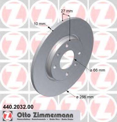 Тормозной диск ZIMMERMANN 440.2032.00