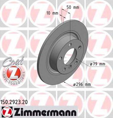 Тормозной диск ZIMMERMANN 150.2923.20