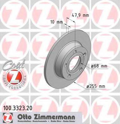 ZIMMERMANN 100332320 Тормозной диск