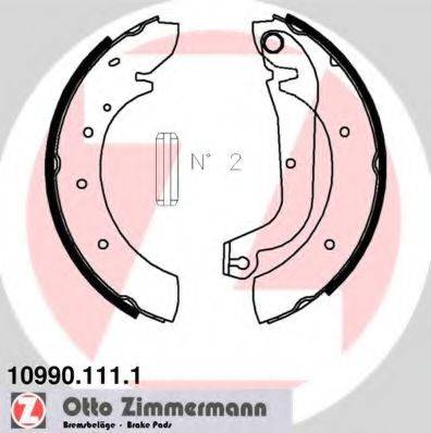 ZIMMERMANN 109901111 Комплект тормозных колодок