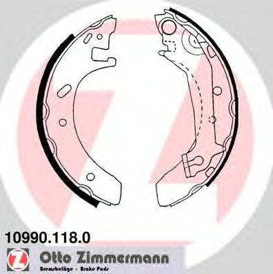 ZIMMERMANN 109901180 Комплект тормозных колодок