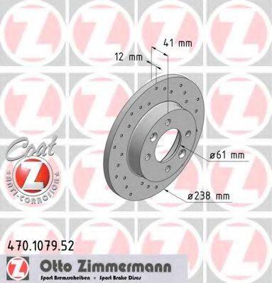 ZIMMERMANN 470107952 Тормозной диск
