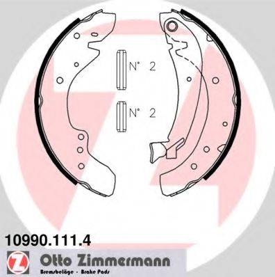 Комплект тормозных колодок ZIMMERMANN 10990.111.4