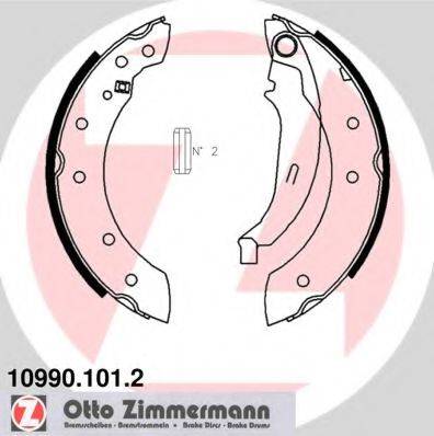 ZIMMERMANN 109901012 Комплект тормозных колодок