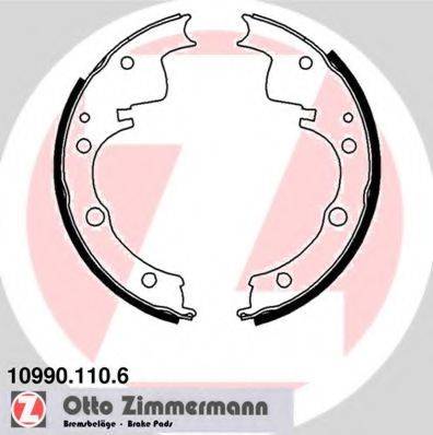 Комплект тормозных колодок ZIMMERMANN 10990.110.6