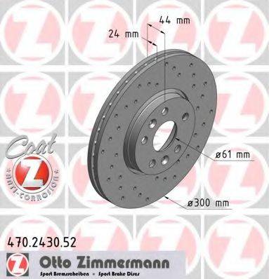 ZIMMERMANN 470243052 Тормозной диск