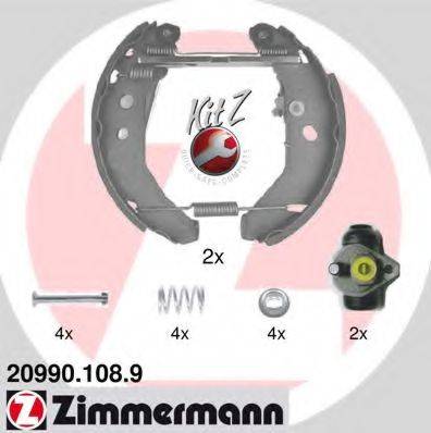 Комплект тормозных колодок ZIMMERMANN 20990.108.9