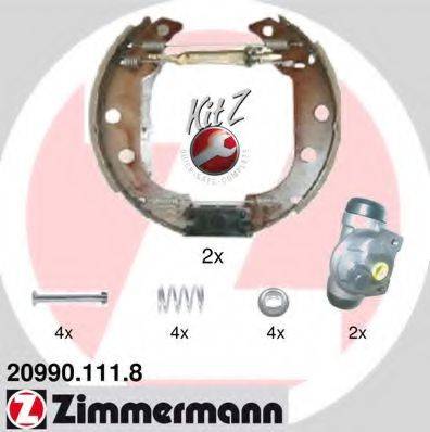 ZIMMERMANN 209901118 Комплект тормозных колодок