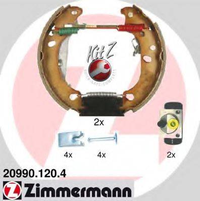 Комплект тормозных колодок ZIMMERMANN 20990.120.4