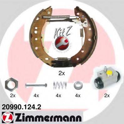 ZIMMERMANN 209901242 Комплект тормозных колодок