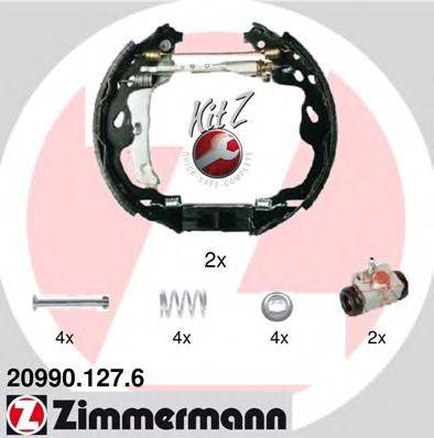 ZIMMERMANN 209901276 Комплект тормозных колодок