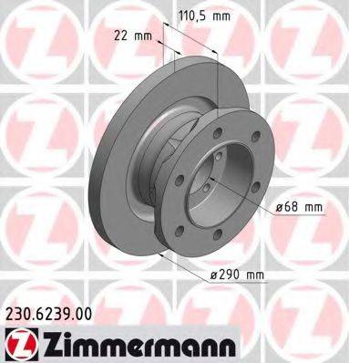ZIMMERMANN 230623900 Тормозной диск