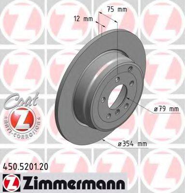 ZIMMERMANN 450520120 Тормозной диск