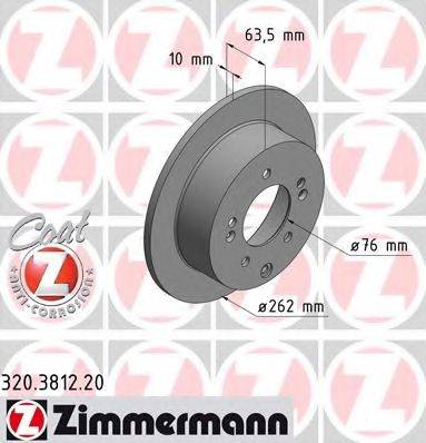 ZIMMERMANN 320381220 Тормозной диск