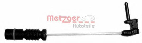 METZGER WK17025 Сигнализатор, износ тормозных колодок