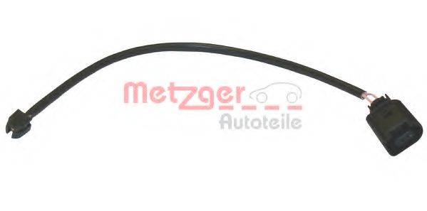 METZGER WK17222 Сигнализатор, износ тормозных колодок