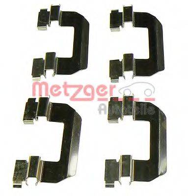 METZGER 1091825 Комплектующие, колодки дискового тормоза