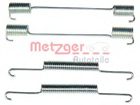 Комплектующие, тормозная колодка METZGER 105-0520