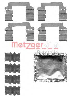 Комплектующие, колодки дискового тормоза METZGER 109-1830