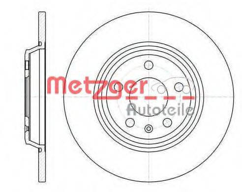 Тормозной диск METZGER 61112.00
