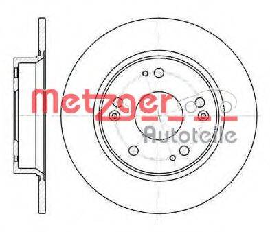 Тормозной диск METZGER 61182.10