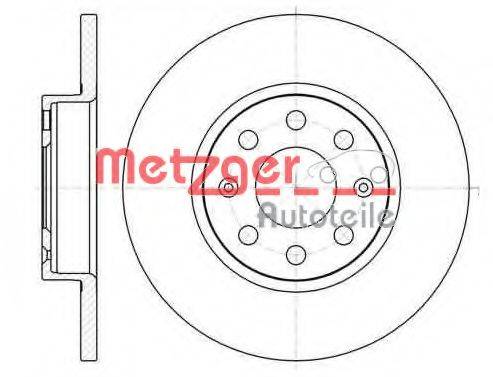 METZGER 6120900 Тормозной диск