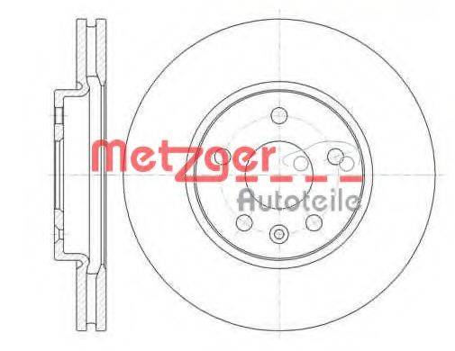 METZGER 6131310 Тормозной диск